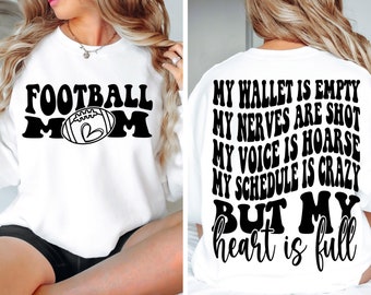 Football Mom SVG, Football Mom Png, Football Mom Shirt Svg, Football Svg, Football Mama Svg, Football Shirt Svg, Game Day Svg Sublimation