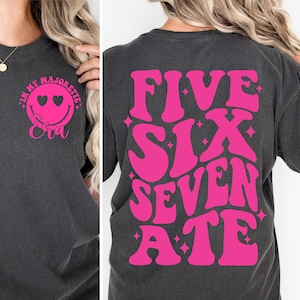 In My Majorette Era SVG PNG Five Six Seven Ate Majorette Svg Majorette Png, Majorette Era Svg, Majorette Shirt Svg png Sublimation Cut File