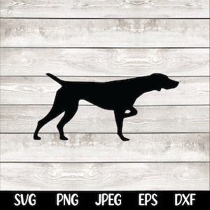 German Shorthaired Pointer SVG Car Decal T-shirt PNG SVG Digital File