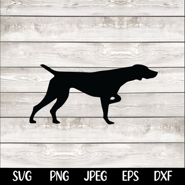 German Shorthaired Pointer SVG Car Decal T-shirt PNG SVG Digital File