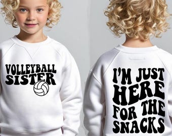 Volleyball Sister SVG PNG, Volleyball Sister Shirt Svg Volleyball Sister Era svg Game Day Svg Mom Svg Cut file for Cricut Sublimation