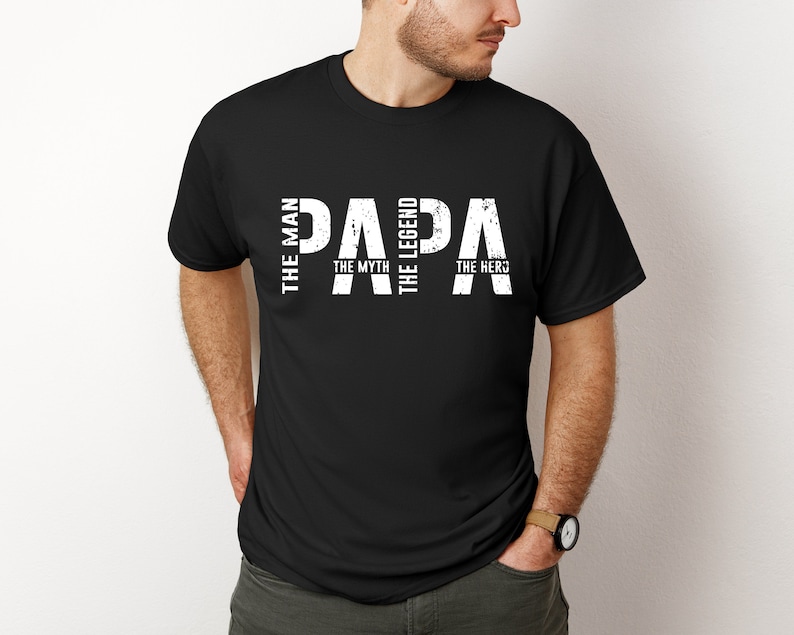 Pappa Mannen Myten Legenden SVG PNG #Dadlife Pappa svg, Rolig svg, Pappa png, Fars dag svg, Klippfil för Cricut Sublimeringsfil bild 6