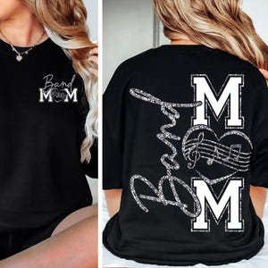 Band Mom SVG Band Mom PNG Marching Band Mom Shirt Design Drumline Mom png svg Digital File Cut File for Cricut Sublimation