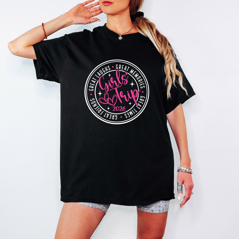 Girl's Trip 2026 Svg png, Girl's Weekend 2026 Svg, Great Times, Great Memories Svg File Cricut Silhouette File, Digital Instant Download image 7