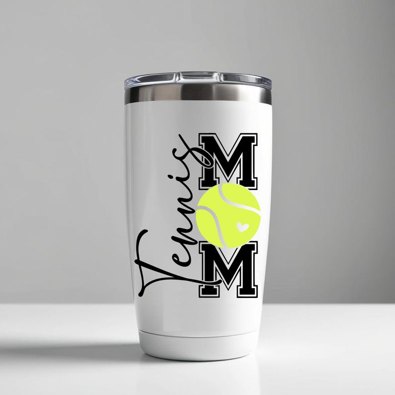 Tennis Mom SVG PNG Tennis svg Tennis Mom Shirt Car decal Tennis Mom Cup Decal png svg Digital File Download Cut File Sublimation image 8
