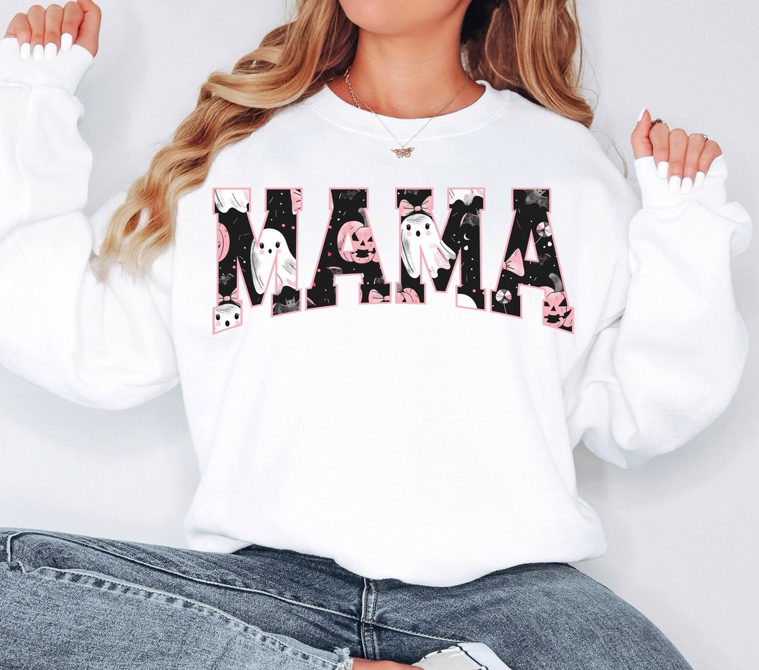 Spooky Mama Halloween Women's Sweatshirt main image 1