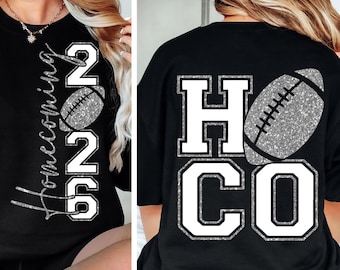 Hoco 2026 Svg Png Homecoming 2026 svg Homecoming svg Png Hoco Png Homecoming Football High School svg Png Homecoming shirt svg Png cut file