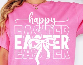 Fiocco di Pasqua Coquette Svg Png, Pasqua svg png Coniglietto Coquette Svg Felice Pasqua Primavera Svg fiocco pasquale png File di taglio per sublimazione per Cricut