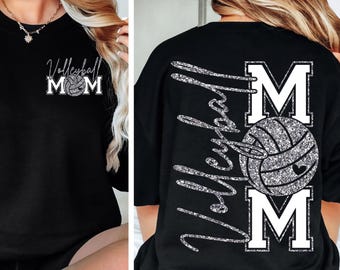 Volleyball Mom SVG PNG, Volleyball Mom Shirt Svg, Volleyball Svg, Volleyball Mama Svg, Volleyball Shirt Svg, Game Day Svg, Sports Mom Svg