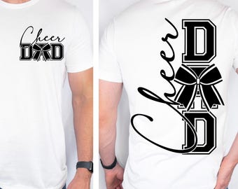 Cheer Dad SVG Cheer Dad PNG Game Day Cheerleader All Star Cheer Competition Shirt Design png svg Cut File for Cricut dfx Instant Download