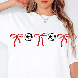 Soccer Coquette Bow SVG PNG, Soccer Bow Svg Soccer svg, Retro Bow Sublimation, Soccer Mom Shirt Coquette Png svg, Retro Soccer Coquette Bow