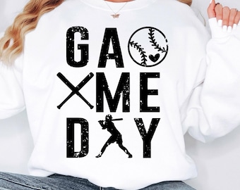 Softball Game Day SVG png Softball Mom shirt Softball svg Softball Mom Shirt Png Design Decal Digital Cut File for Cricut Sublimation