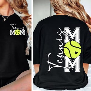 Tennis Mom SVG PNG Tennis svg Tennis Mom Shirt Car decal Tennis Mom Cup Decal png svg Digital File Download Cut File Sublimation image 1