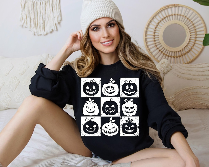 Retro Jack-o-lantern SVG PNG Halloween Svg Halloween Png Spooky Season Svg Spooky Season png Retro Halloween Svg Funny Halloween Svg afbeelding 5