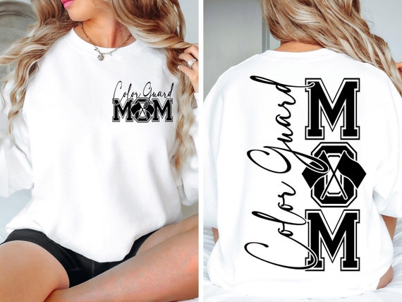 Color Guard Mom SVG Color Guard Mom PNG Marching Band Mom Shirt Design Drumline Mom png svg Digital File Cut File for Cricut Sublimation