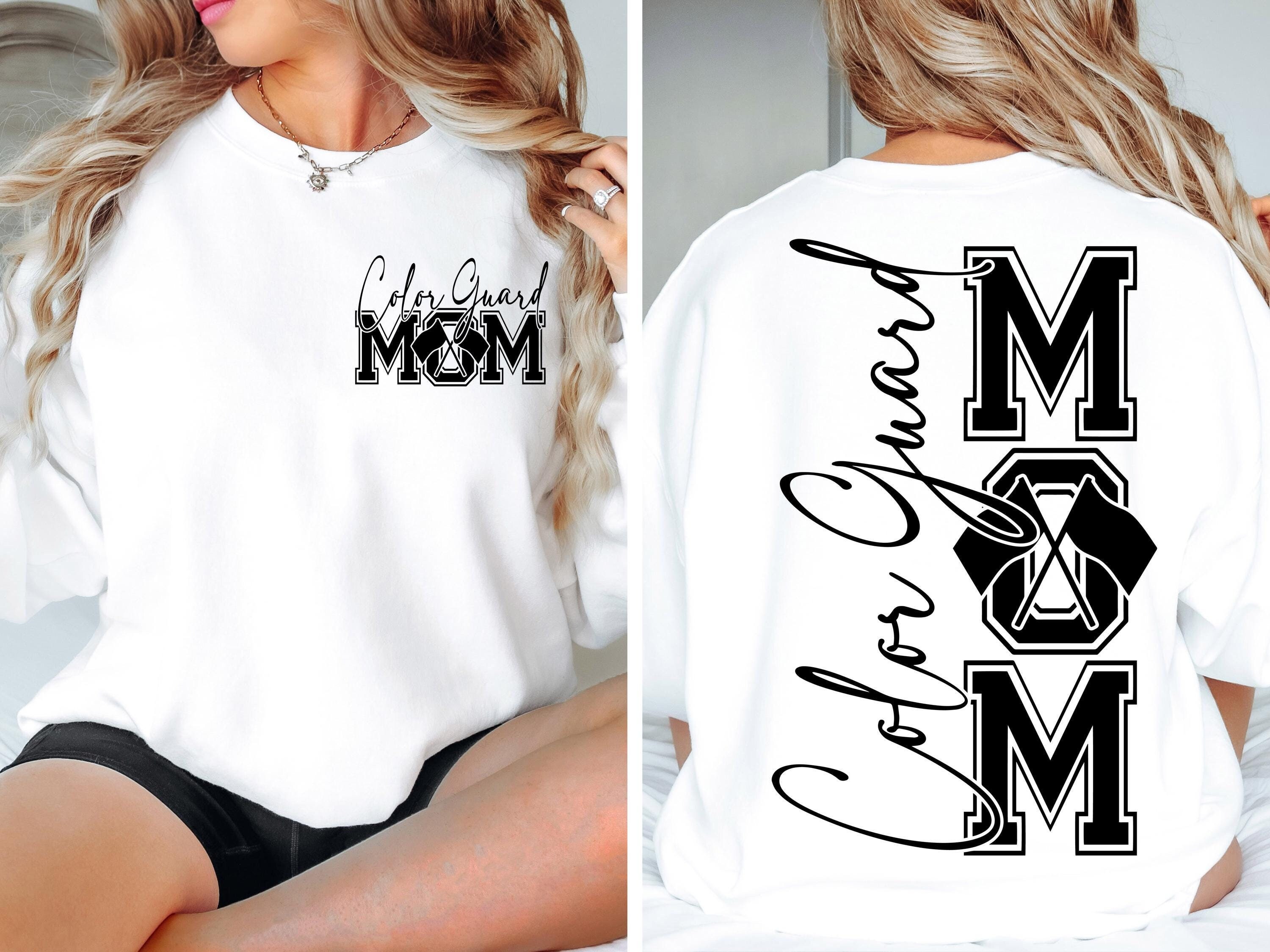 Color Guard Mom SVG Color Guard Mom PNG Marching Band Mom Shirt Design Drumline Mom png svg Digital File Cut File for Cricut Sublimation