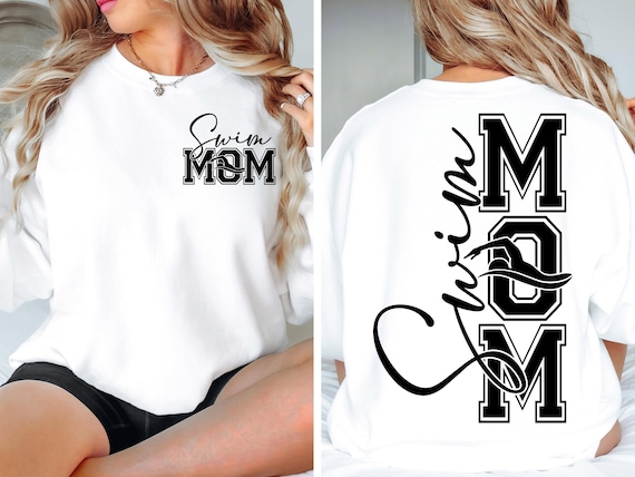 Swim Mom SVG png Swim Mom PNG svg Swim mom shirt Design png svg dfx eps jpeg Digital File Instant Download Cut File For Cricut Sublimation