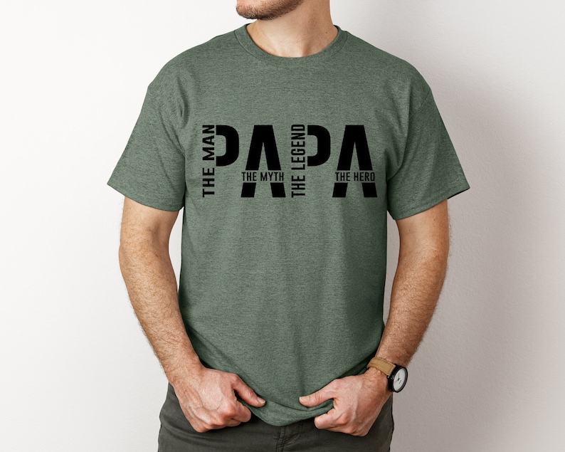 Pappa Mannen Myten Legenden SVG PNG #Dadlife Pappa svg, Rolig svg, Pappa png, Fars dag svg, Klippfil för Cricut Sublimeringsfil bild 7