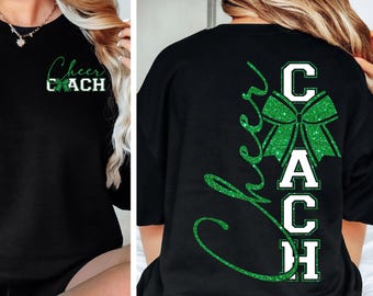Cheer Coach SVG Cheer Coach PNG, Cheer Bow Svg, Cheer Bow Png, Cheer Era Svg, Cheer Shirt Svg, Cheer Mom Era Svg Cheerleader Svg Sublimation