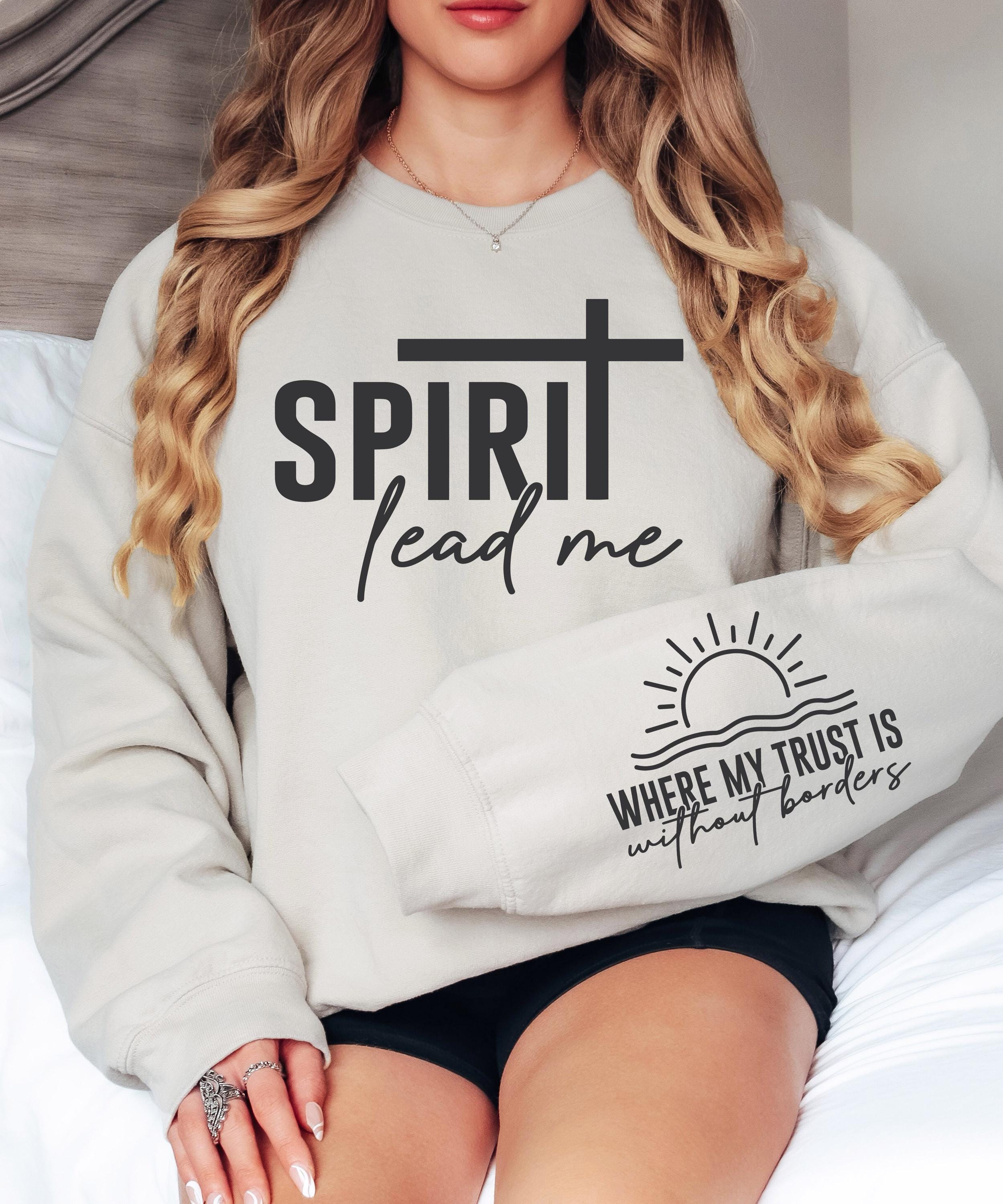 Spirit Lead Me SVG PNG Bible Quote Svg Design Faith Svg Faith Png ...