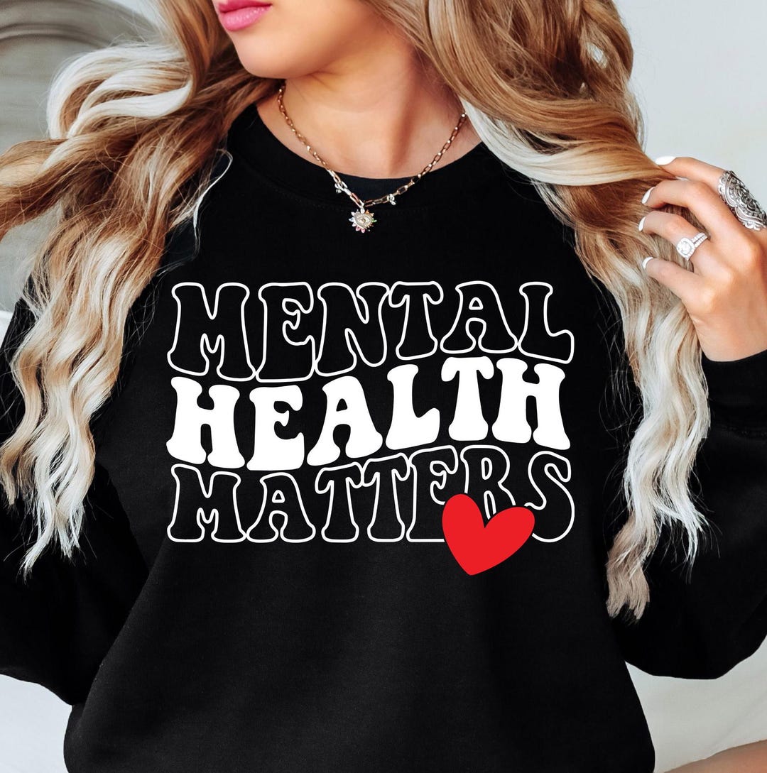 Mental Health Matters SVG PNG, Mental Health Awareness Svg, Positive ...
