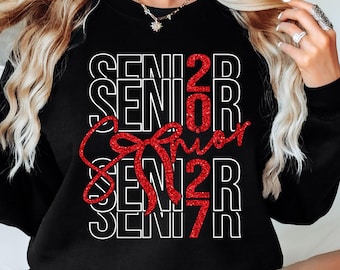 Class of 2027 SVG Png Coquette Senior 2027 PNG Bow Senior Class of 2076 Svg png Graduation 2027 Svg Cut file for Cricut Sublimation Design