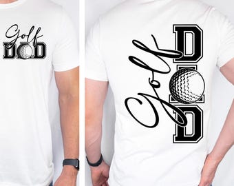 Golf Dad SVG PNG Golf svg Golf png Koszulka Golf Dad Obraz cyfrowy Natychmiastowe pobieranie Sublimacja Wytnij plik dla Cricut Cameo Sylwetka jpeg dxf