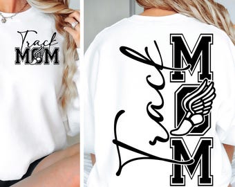 Track Mom SVG PNG, Track and Field Mom Shirt Svg, Cross Country Svg Track Svg, Track Mama Svg, Track Shirt Svg, Game Day Svg, Sports Mom Svg