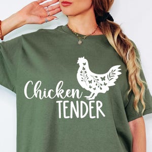 Chicken Tender SVG PNG Chicken Mom svg Chicken mom png Chicken mom shirt svg png dfx eps jpeg cut file for cricut sublimation file