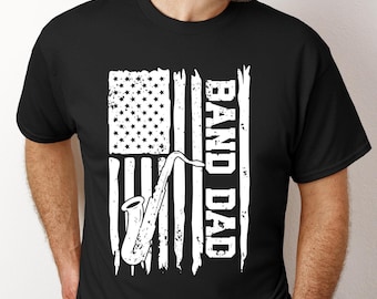 Band Papa SVG Band Papa PNG Blaskapelle Papa Shirt Design Saxophon Papa Png SVG Digitale Datei Schnitt Datei für Cricut Sublimation Sofortiger Download