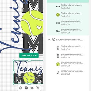 Tennis Mom SVG PNG Tennis svg Tennis Mom Shirt Car decal Tennis Mom Cup Decal png svg Digital File Download Cut File Sublimation image 10