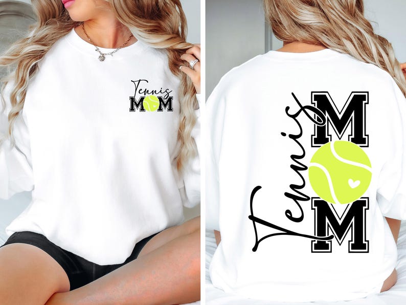 Tennis Mom SVG PNG Tennis svg Tennis Mom Shirt Car decal Tennis Mom Cup Decal png svg Digital File Download Cut File Sublimation image 4
