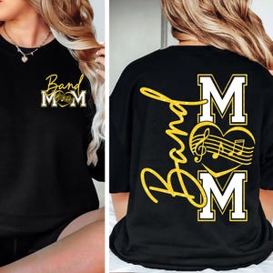 Band Mom SVG Band Mom PNG Marching Band Mom Shirt Design Drumline Mom png svg Digital File Cut File for Cricut Sublimation