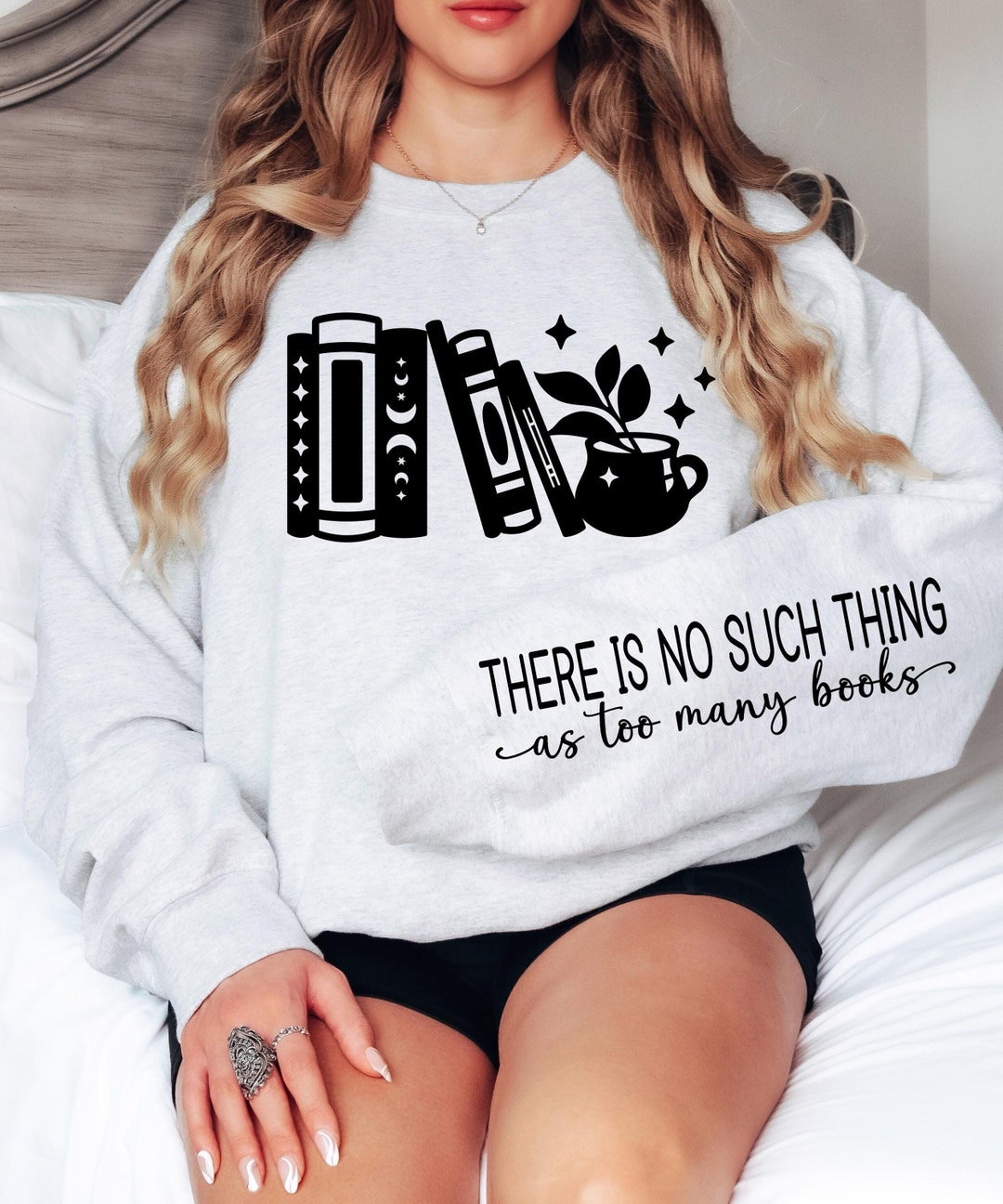 There is No Such Thing as Too Many Books Svg Png Books Svg Books Png ...