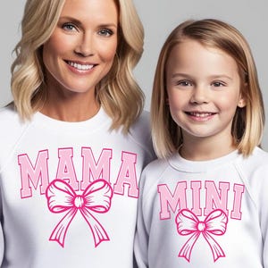 Mama and Mini matching shirt svg, Girl Mama Svg Png, Mama&#39;s girl svg png, Mom and daughter shirt svg, Mommy and me svg, Cut file for cricut