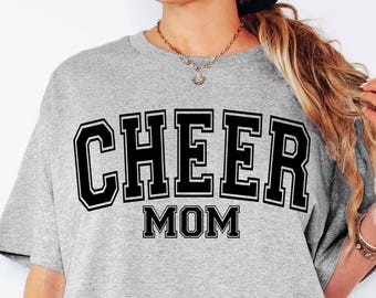Cheer Mom SVG Cheer Mom Jersey Font Svg Cheer Mom Varsity Svg Cheer Mom Shirt Svg, Cheerleading Svg, Cheer Mama Svg Cheer Mom Png Cut File