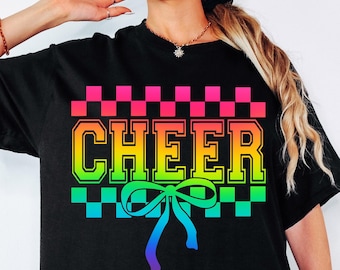 Cheer SVG Cheer PNG, Cheer Coquette Bow Svg, Cheer Bow Png, Cheer Era Svg, Cheer Shirt Svg, , Cheerleader Svg Sublimation Digital Cut File