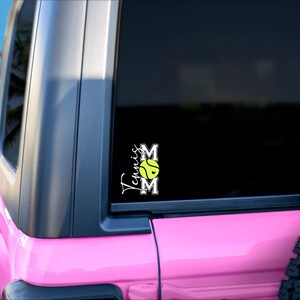 Tennis Mom SVG PNG Tennis svg Tennis Mom Shirt Car decal Tennis Mom Cup Decal png svg Digital File Download Cut File Sublimation image 9