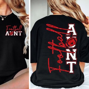 Football Aunt SVG, Football Aunt Png, Football Aunt Shirt Svg, Football Svg, Football Mom Svg, Football Shirt Svg, Game Day Svg Sublimation
