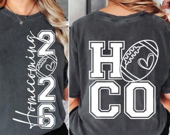 Hoco 2026 Svg Png Homecoming 2026 svg Homecoming svg Png Hoco Png Homecoming Football High School svg Png Homecoming shirt svg Png cut file
