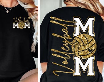 Volleyball Mom SVG PNG, Volleyball Mom Shirt Svg, Volleyball Svg, Volleyball Mama Svg, Volleyball Shirt Svg, Game Day Svg, Sports Mom Svg