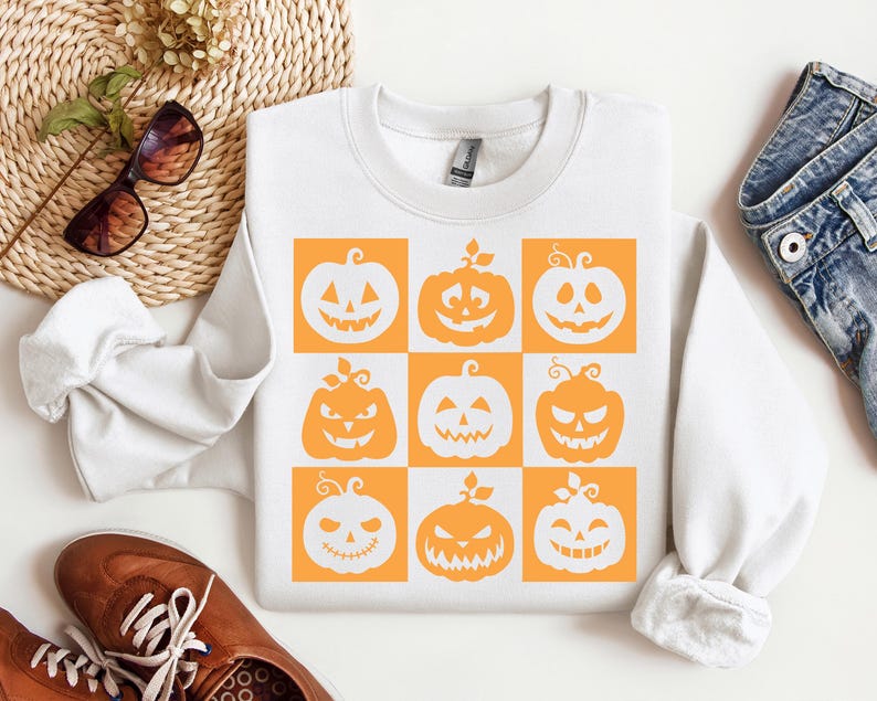 Retro Jack-o-lantern SVG PNG Halloween Svg Halloween Png Spooky Season Svg Spooky Season png Retro Halloween Svg Funny Halloween Svg afbeelding 7