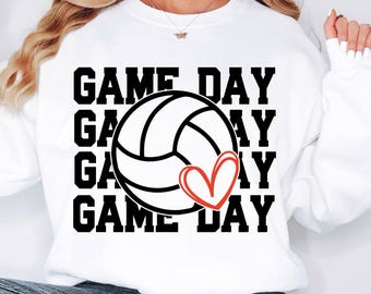 Día del juego de voleibol svg png Mamá de voleibol SVG PNG, Camiseta de mamá de voleibol Svg, Voleibol Svg, Mamá de voleibol Svg, Camiseta de voleibol Svg