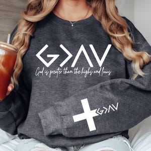 Gott ist größer als die Höhen und Tiefen SVG PNG, Bibel-Signatur-Svg-Design, Glaubempf-Svg-Png, christliches Png-Svg, Sublimation