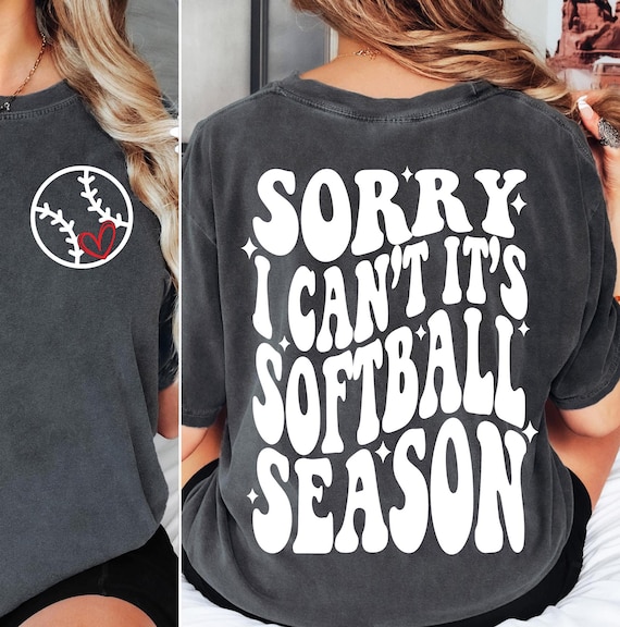 Sorry I can't its Softball Season SVG PNG, In My Softball Era Svg, Softball Era Png, Softball Svg, Softball Mom SVG Png, Sublimation, Cricut