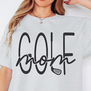 Golf Mom SVG PNG Golf svg png Golf Mom Shirt Digital Image Instant Download Sublimation Cricut Cameo Silhouette eps jpeg dxf
