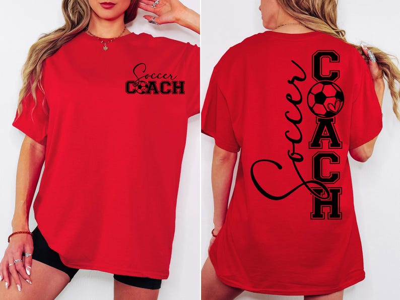 Soccer Coach SVG PNG Soccer Coach Shirt Design png svg Cut file for Cricut Silhouette Cameo dfx eps Digital File Download Sublimation image 6