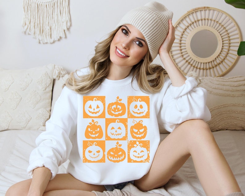 Retro Jack-o-lantern SVG PNG Halloween Svg Halloween Png Spooky Season Svg Spooky Season png Retro Halloween Svg Funny Halloween Svg afbeelding 6