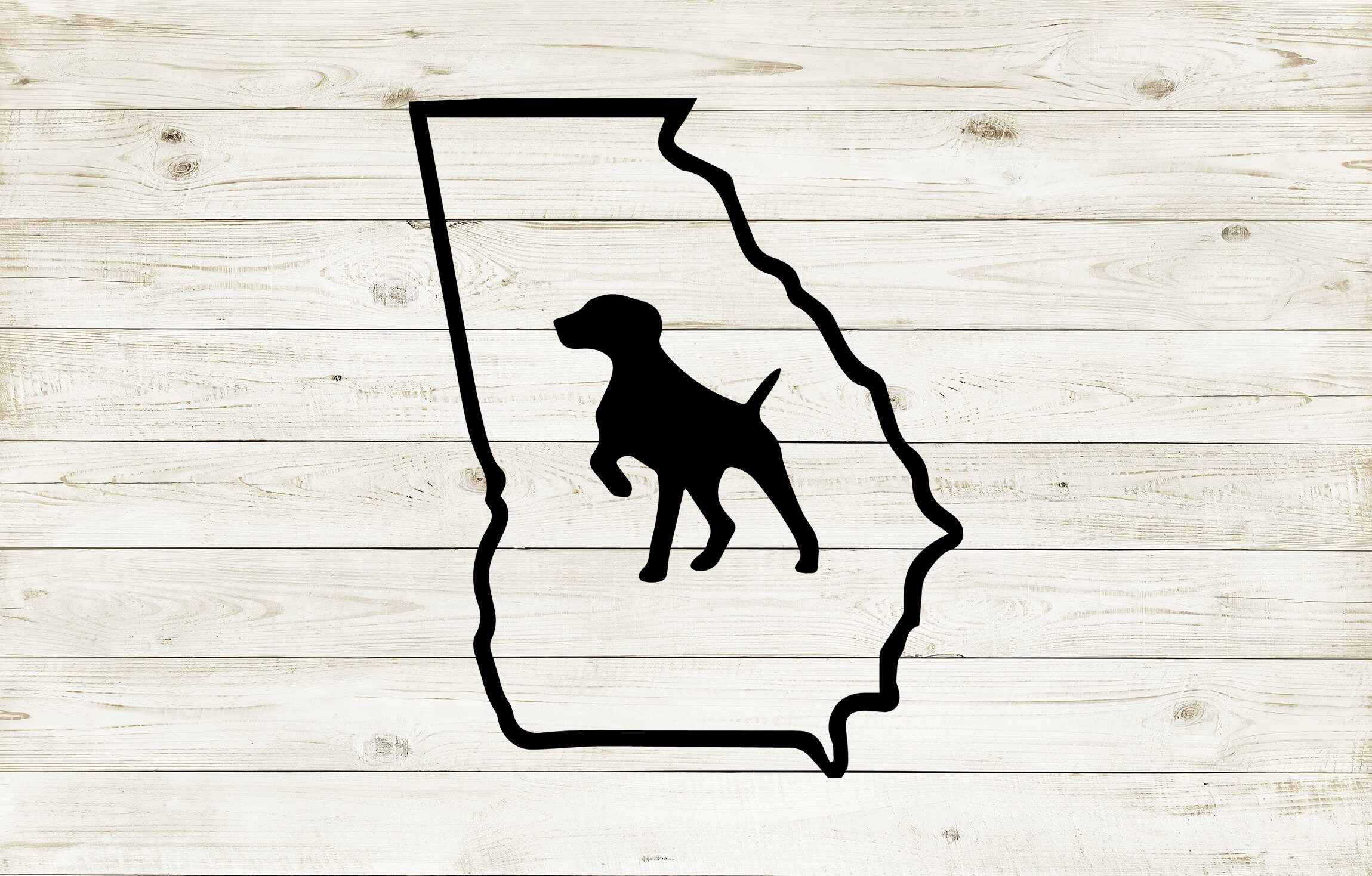 Georgia German Short Hair Pointer SVG Car Decal T-shirt PNG SVG Digital File