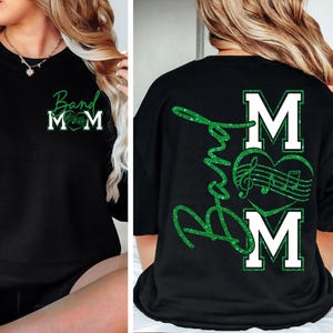 Band Mom SVG Band Mom PNG Marching Band Mom Shirt Design Drumline Mom png svg Digital File Cut File for Cricut Sublimation